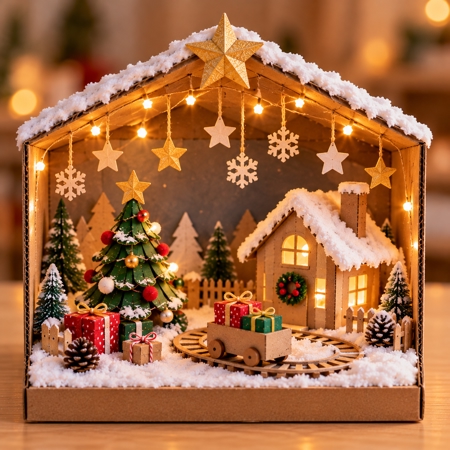 Skapa din magiska julscen! ✨
